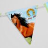Banderines de Cartón con Temática de Caballos
